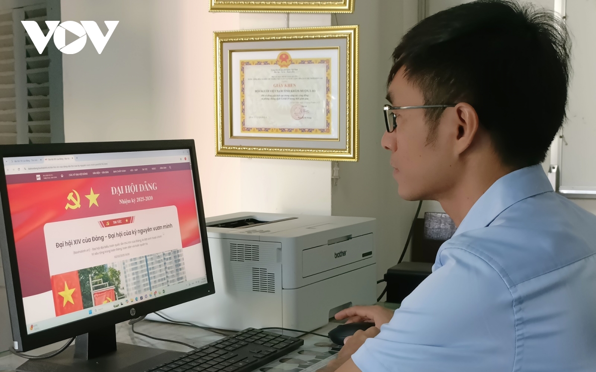 Cộng đồng người Việt tại Lào hướng tới Đại hội XIV của Đảng